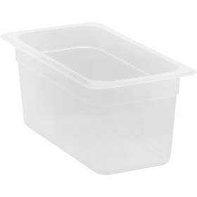 Resim Polipropilen GN Küvet 1/3 - Yarı Saydam - Yükseklik: 150 mm | CAMBRO - (6 adet) 