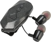Resim Yitre Yaka Klipsi Kablosuz Kulaklık, İş Bluetooth Kulaklık HiFi Stereo Ses İş Kullanımı İçin Uzun Dayanıklılık Taşımak İçin 