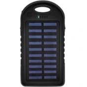 Resim Pazariz Solar Enerjili 10000 Mah Powerbank Akilli Telefon Taşinabilir Şarj Dolum Ünitesi 12 Power LED Işik white 
