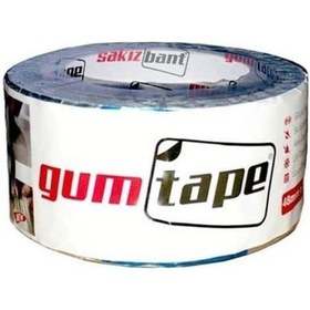 Resim Gum Tape Sakız Bant 48Mm X 2Mt Boru Tamir Bantı Güçlü Bant 