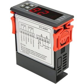 Resim Dofolink Stc-8080h Evaporatör Sıcaklık Kontrol Cihazı: Soğutma, Aşırı Sıcaklık Alarmı Ve Donma Engelleme Fonksiyonlu, Soğuk Depo Ve Soğuk Taşıma Araçları İçin Dayanıklı Abs Malzeme 