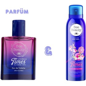 Resim Bee Beauty 3'lü Luxurious Times Parfüm 50 ML & Luxurious Times Deodorant 150 ML 