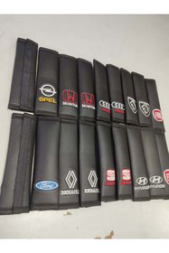 Resim mutlu oto aksesuar Fiat Yeni Logo Kemer Pedi 2 Adet 