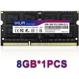 Resim Globalbloom Ixur 8gb Ddr3 1600mhz Sodımm Dizüstü Bellek Ram Yükseltme Modülü 