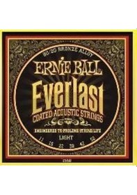 Resim Ernie Ball P02558 11-52 Coated Akustik Gitar Teli 