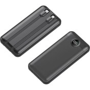 Resim TRM-1015 10000 Mah 2 Çıkışlı 22.5W Hızlı Şarj Dijital Göstergeli Powerbank 