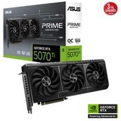 Resim ASUS PRIME-RTX5070TI-O16G, 16Gb, 256Bit, GDDR7, 1xHDMI, 3xDP GAMING Ekran Kartı 