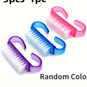 Resim Ergonomik Tırnak Temizleme Fırçası Seti - Tırnaklar ve Ayak Tırnakları için Derin Bakım - Güzellik Salonu Kalitesinde Manikür Araçları - Dayanıklı Mini Çok Fonksiyonlu Bilgisayar Temizleme Fırçası, Boşluk Temizleme, Masaüstü Temizleme, Eller ve Ayaklar için Mükemmel, Rastgele Renk 