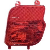 Resim Leoparts Peugeot 3008 Arka Tampon Reflektörü Sol 2019-2022 uyumlu 