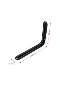 Resim 6409 Lüks Raf Altı Siyah 8x10 180x240 Mm Siyah 