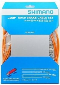 Resim Shimano Dura-Ace Fren Kablo Seti Bc9000 Turuncu(y8yz98080) Siyah 