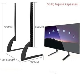 Resim DailyTech 32-75" LCD LED Sabit Ekran Evrensel Masaüstü Tv Standı 