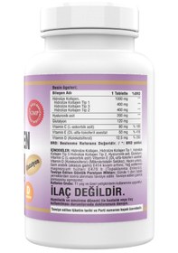 Resim Ncs 180 Tablet Hidrolize Collagen Tip 1-2-3 Glutatyon Vitamin C 