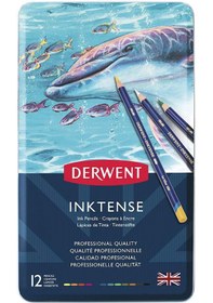 Resim Derwent Inktense Pencils 12'Li 