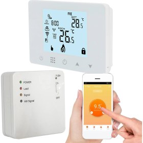Resim Alpsmart AS-882K Akıllı Wi-Fi Kombi Termostatı 