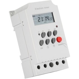 Resim Monyee Programlanabilir Dijital Zaman Kontrolü Anahtarı - 30a, 110v Ac, Gündelik/haftalık Döngü, 16 On/off Ayarı, Kesintisiz Bellek 