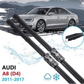 Resim Audi A8 Ön Cam Muz Silecek Takımı 2011-2017 