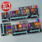 Resim 12/13 Renkli Glitter Jel Kalemler, İnce Uç, Plastik Gövde, Yazma, Renklendirme, Çizim, Scrapbooking, Günlük İçin 