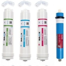 Resim Kapalı Kasa Su Arıtma Filtre Seti Kuno Membranlı 