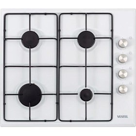 Resim VESTEL Ao-6004 Yb-dg 60 Cm 4 Gözü Gazlı Ankastre Ocak 
