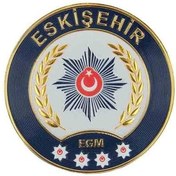 Resim ÇUKUROVA ÜTÜ ESKİŞEHİR P o l i s Kol Arması 3D Plastik TPU, Yeni Tip, Cırtlı, Standart Ölçü, 1.sınıf Kalite 