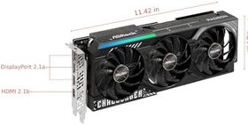 Resim ASRock Radeon RX 9070 XT Challenger 16GB OC Ekran Kartı - AMD RDNA 4 Mimarisi, 2970 MHz Boost Saat, 16GB GDDR6, PCIe 5.0, DisplayPort 2.1a, HDMI 2.1b, Üçlü Fan Soğutma 