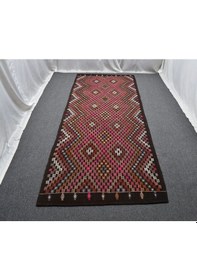 Resim Zehra Abla Halı El Dokuma Nadir Karapınar Yörük Yolluk Yün Kilim 6265 