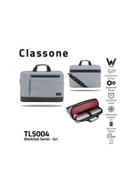 Resim Classone Workout Tl5004 15.6" Su Geçirmez Kumaş -Apple Uyumlu MacBook Çanta 