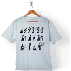 Resim Kendim Seçtim Evolution Human Evrim İnsan Maymun Gelişim Çocuk T-Shirt 