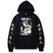 Resim GALASHOP Titan Hoodie Anime Eren Yeager 