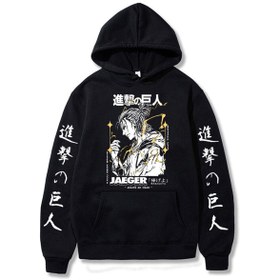 Resim GALASHOP Titan Hoodie Anime Eren Yeager 