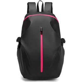 Resim Maiyame Büyük Kapasiteli Su Geçirmez Motosiklet Sırt Çantası - Kask, Ceket Ve Eşyalar İçin Çok Fonksiyonlu Kırmızı 