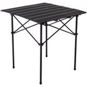 Resim Lerato TG-2003 Katlanabilir Kamp ve Piknik Masası Siyah 