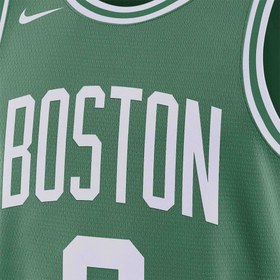 Resim Nike Boston Celtics Icon Erkek Yeşil Basketbol Forması 