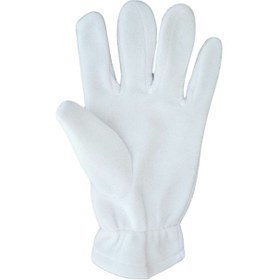 Resim Beyaz Polar Eldiven Yetişkin Beyaz 