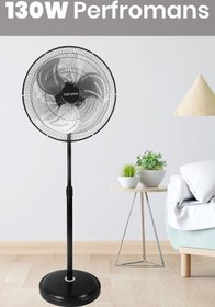 Resim GoldMaster Polar Bakır Motorlu 20 Inch Salınımlı Hız Ayarlı Ayaklı Ayarlanabilir Vantilatör 