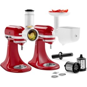 Resim Kitchenaid Gıda Öğütme Doğrama,püre Yapma Aksesuar Seti 5ksm2fppc 