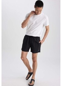 Resim DeFacto File Astarlı Kısa Boy Deniz Şortu N0131AZ23HSBK27 