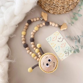 Resim Amigurumi Oyuncak Arı - Puset Zinciri 