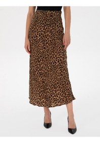 Resim Pierre Cardin Kadın Camel Etek Dokuma 50313694-vr015 CAMEL 