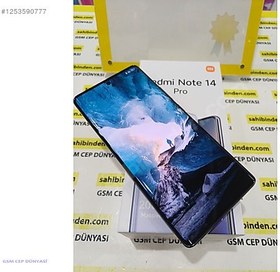Resim Xiaomi Redmi Note 14 Pro İkinci El TR | 512 GB | Siyah 