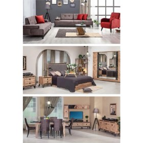 Resim ModaLife Avrupa Midi Üçlü Düğün Paketi 