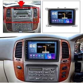 Resim Toyota Land Cruiser Android Multimedya Sistemi 4-64 Myway 2002-2007 9" 