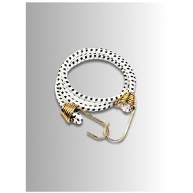 Resim Bagaj Lastiği Metal Kancalı Gergi Halatı 90 Cm Otomobil Bisiklet Kancalı Gergi 