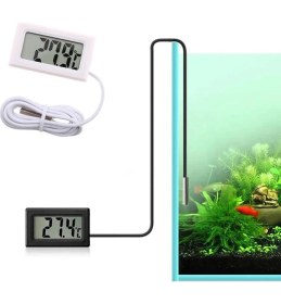 Resim Alkatronik Termometre Mini Dijital Isı Ölçer -50C +110C Buzd. Akv. Oda 