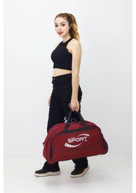 Resim Probag Kabin Boy Hostes Tipi Spor Valiz Seyahat Tatil El Ve Omuz Askılı Günlük Kullanım Ve Kıyafet Çantası Kırmızı 