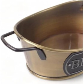 Resim Feyza Design Gondol Lüks Ekmek Sepeti Kaplama, Galvaniz Dayanıklılığı ve Şık Tasarım 