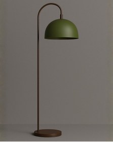 Resim Terra Verde Metal Lambader Oturma Odası & Yatak Odası & Salon Lambader Yeşil 