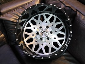 Resim R1 Wheels 20 inç 6*139.7 ET44 Parlak Siyah Jant Takımı (J-2048) 