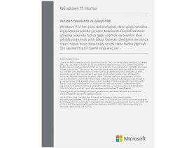 Resim Microsoft Windows 11 Home Türkçe Kutu - (HAJ-00123) 